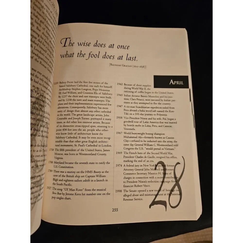The Christian Almanac: A Dictionary of Days Celebrating History's Most Signifi..